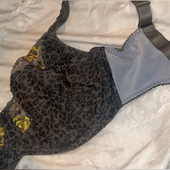 Prima Donna Palace Garden Full 4 part Cup Underwire Bra 34I metallic embroidery - Picture 6 of 15